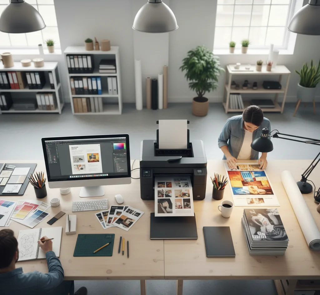 Printed direct mail design